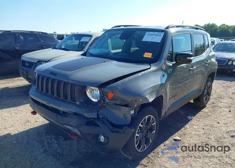 2023 Jeep Renegade Trailhawk 4X4 из США, поврежденный, VIN ZACNJDC11PPP12307